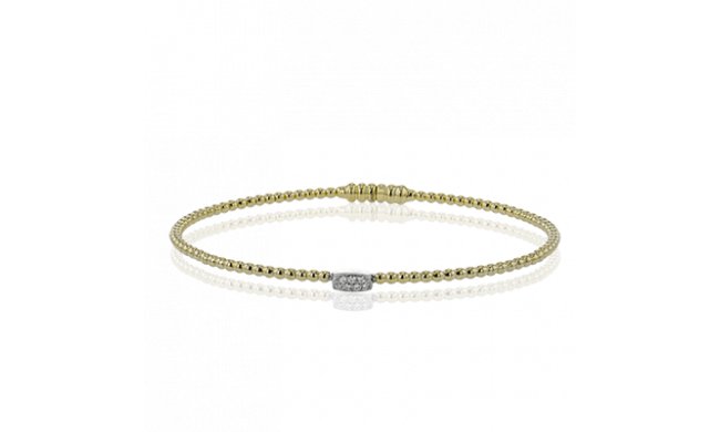 Simon G. Bangle 18k Gold (White, Yellow) - LB2341-Y-18K2T