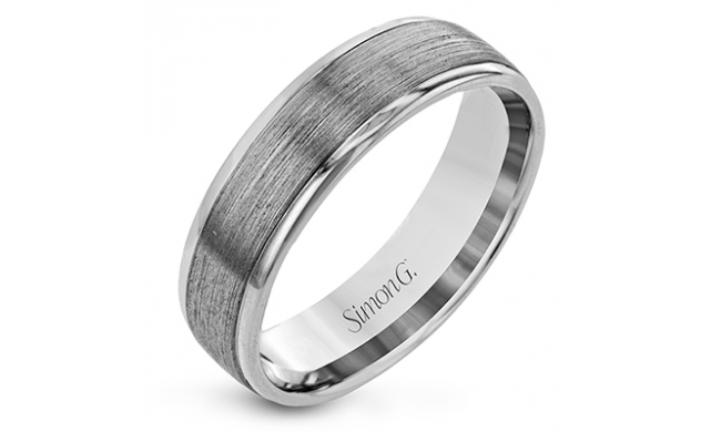 Simon G Men Ring Platinum (White) - LP2195-PT