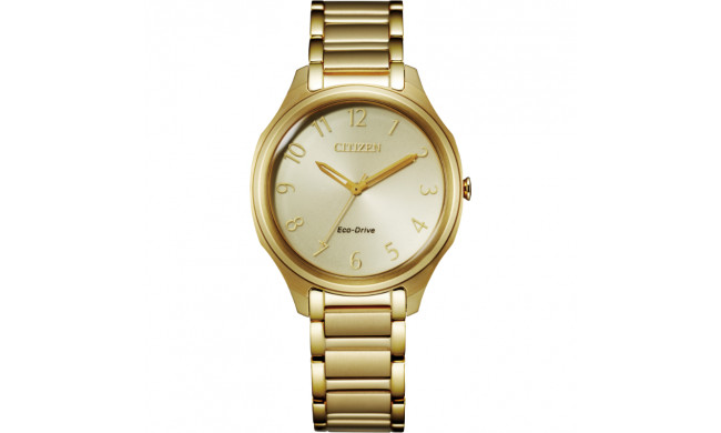 CITIZEN Eco-Drive Quartz Classic Ladies Watch Stainless Steel - EM0752-54P