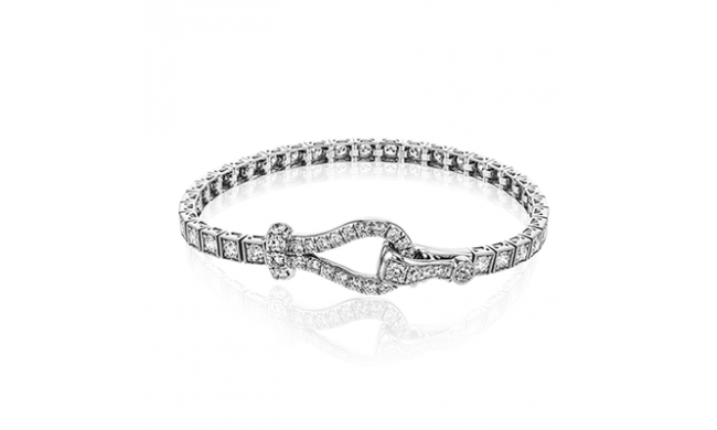 Simon G. Bracelet 18k Gold (White) 1 ct Diamond - MB1733-18K