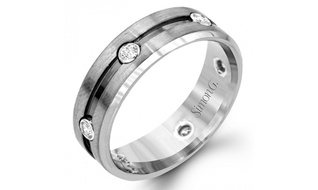 Simon G Men Ring Platinum (White) 0.23 ct Diamond - LP2187-PT