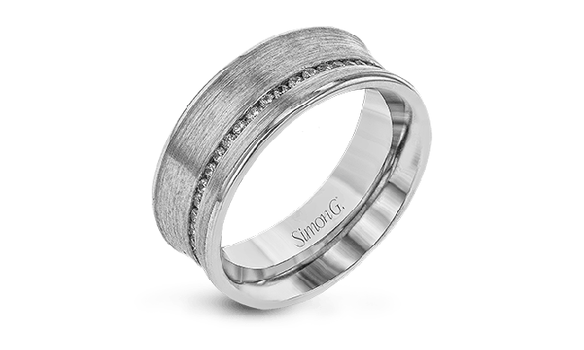 Simon G. Men Ring Platinum (White) 0.45 ct Diamond - LL171-PT