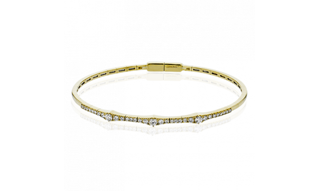 Simon G. Bangle 18k Gold (Yellow) 0.61 ct Diamond - LB2382-Y-18KY