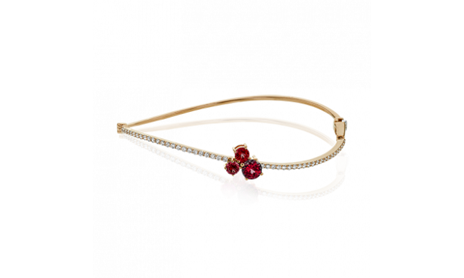 Simon G. Bangle 18k Gold (Rose) 1.03 ct Spinel - LB2230-R-18K