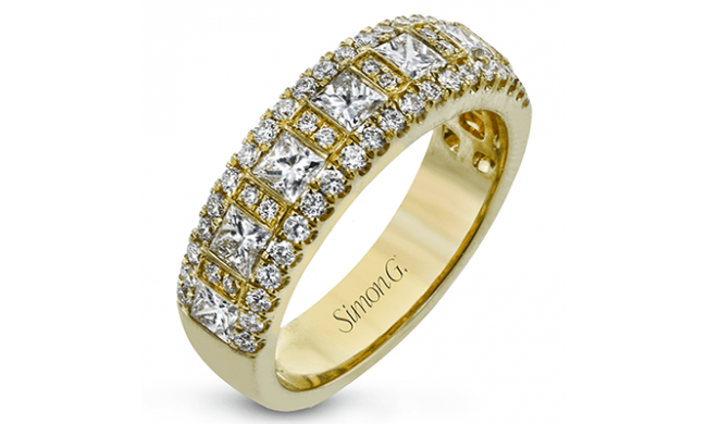 Simon G. Anniversary 18k Yellow Gold Wedding Band - MR1594-Y-18K