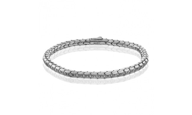 Simon G. Gent Bracelet 14k Gold (White) 0.32 ct Diamond - LB2286-14K