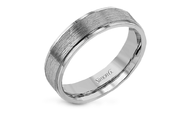 Simon G. Men Ring Platinum (White) - LG170-PT