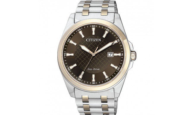 CITIZEN Eco-Drive Quartz Corso Mens Watch Stainless Steel - BM7536-53X