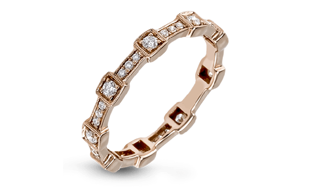 Simon G. Right Hand Ring 18k Gold (Rose) 0.33 ct Diamond - MR1984-R-18K