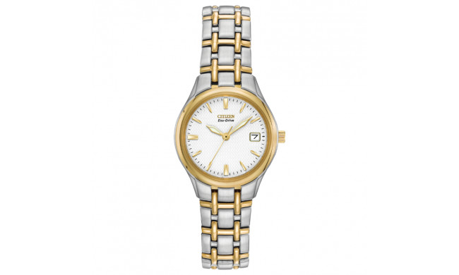 CITIZEN Eco-Drive Quartz Classic Ladies Watch Stainless Steel - EW1264-50A