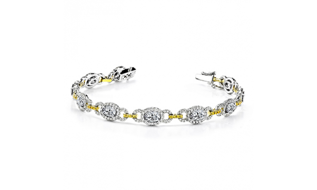 Simon G. Color Bracelet 18k Gold (White, Yellow) 2.07 ct Diamond - MB1429-18K