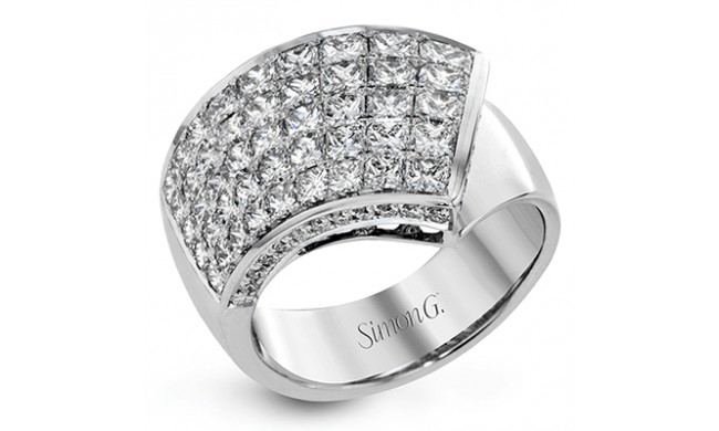 Simon G. Right Hand Ring Platinum (White) 3.16 ct Diamond - MR2892-PT