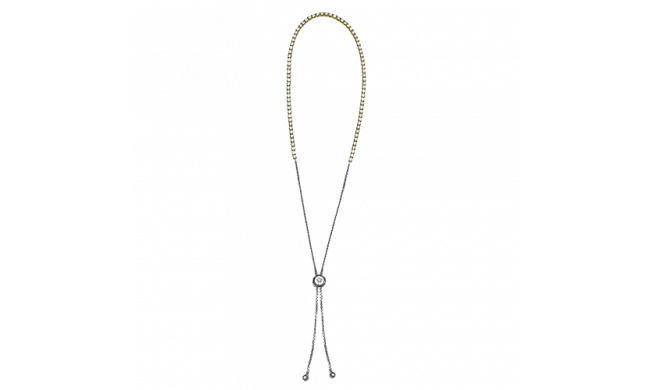 Simon G. Necklace 18k Gold (White, Yellow) 4.1 ct Diamond - LP2397-A-18K2T