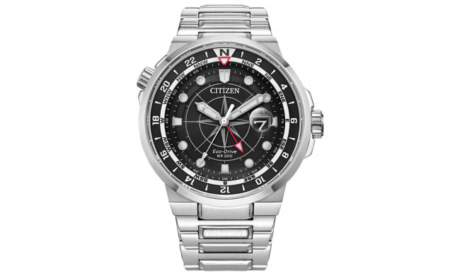 CITIZEN Eco-Drive Quartz Endeavor Mens Watch Stainless Steel - BJ7140-53E