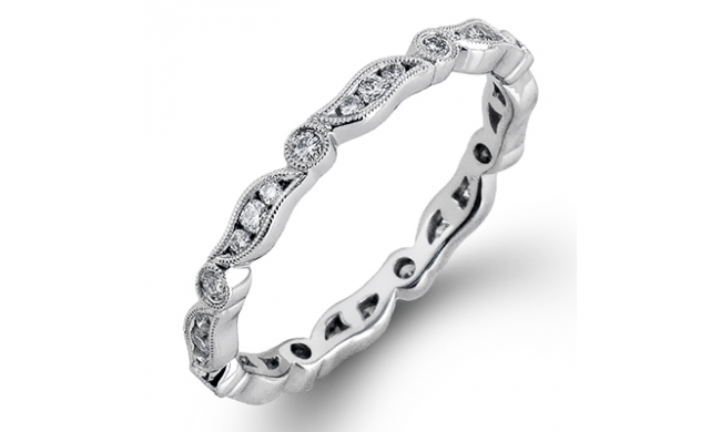 Simon G. Right Hand Ring Platinum (White) 0.28 ct Diamond - MR2290-R-PT