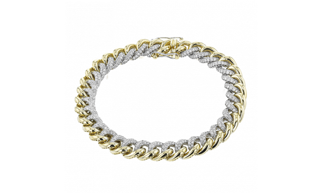 Simon G. Bracelet 18k Gold (White, Yellow) 3.16 ct Diamond - LB2408-18K2T