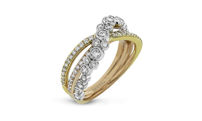 Simon G. 18k White Gold Diamond Ring - DR361