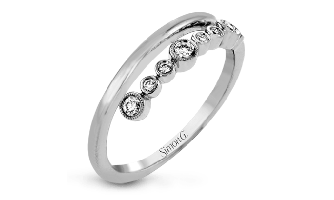 Simon G. Right Hand Ring Platinum (White) 0.12 ct Diamond - NR545-PT
