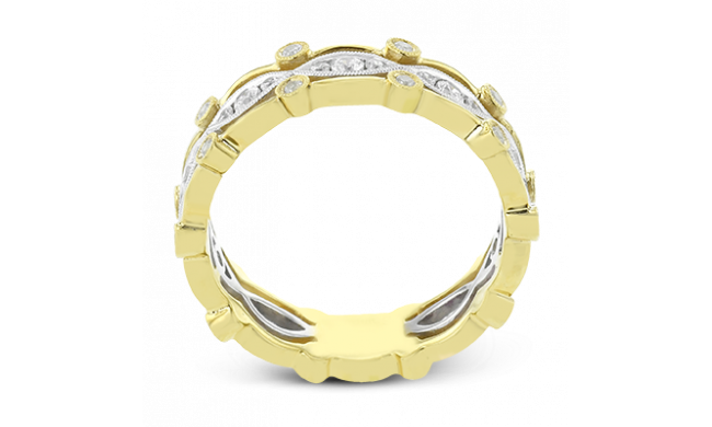 Simon G. Right Hand Ring 18k Gold (White, Yellow) 0.48 ct Diamond - LR3064-18K2T