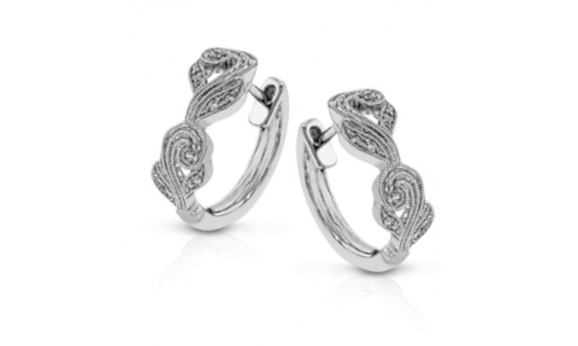 Simon G. 18k White Gold Diamond Earrings - TE473