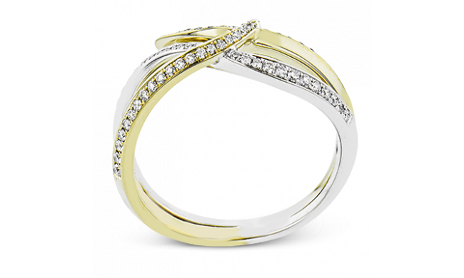 Simon G. Right Hand Ring 18k Gold (White, Yellow) 0.27 ct Diamond - LR3035-18K2T