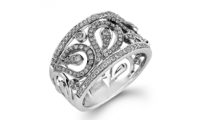 Simon G. Right Hand Ring Platinum (White) 0.64 ct Diamond - MR2106-PT
