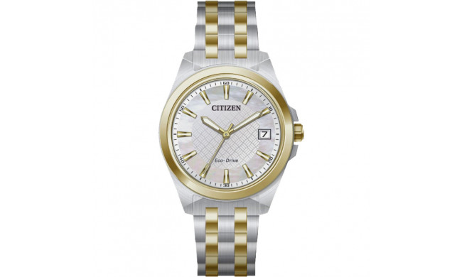 CITIZEN Eco-Drive Quartz Corso Ladies Watch Stainless Steel - EO1224-54D