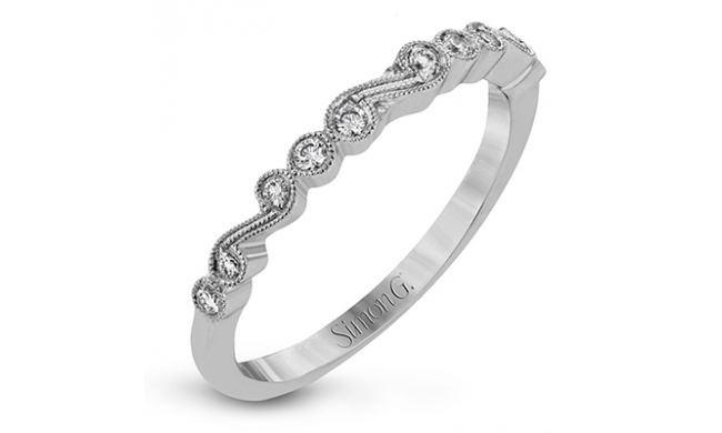 Simon G. Right Hand Ring Platinum (White) 0.12 ct Diamond - TR671-R-PT