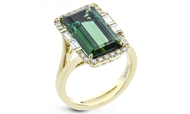 Simon G. Color Ring 18k Gold (Yellow) 6.48 ct Tourmaline 0.45 ct Diamond - LR2959-18K