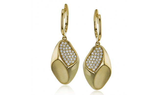 Simon G. Earring 18k Gold (Yellow) 0.28 ct Diamond - LE2312-Y-18K