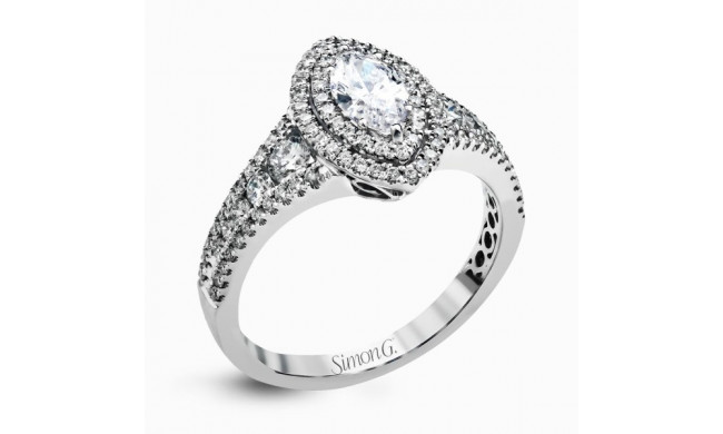 Simon G. 18k White Gold Diamond Engagement Ring - MR2591