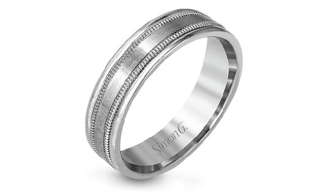 Simon G. Men Ring Platinum (White) - LG144-PT