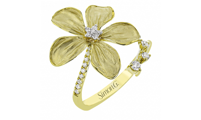 Simon G. Right Hand Ring 18k Gold (Yellow) 0.17 ct Diamond - LR4780-18KY
