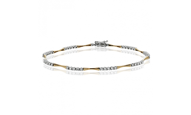 Simon G. Bracelet 18k Gold (Rose, White) 0.84 ct Diamond - LB2158-R-18K