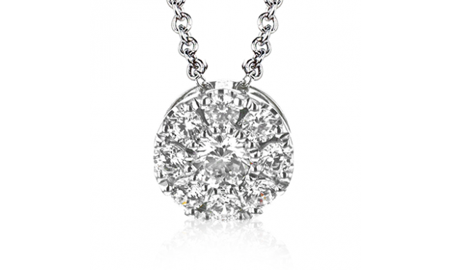 Simon G. Pendant Platinum (White) 0.4 ct Diamond - NGP101-PT