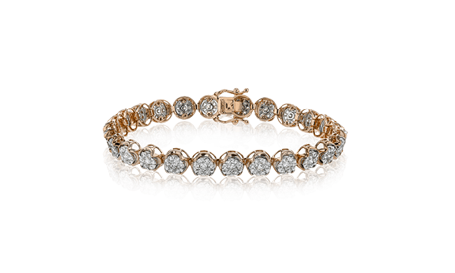 Simon G. Bracelet 18k Gold (Rose) 3.34 ct Diamond - LB2194-18K
