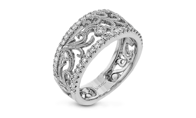 Simon G. Right Hand Ring Platinum (White) 0.52 ct Diamond - MR2616-PT