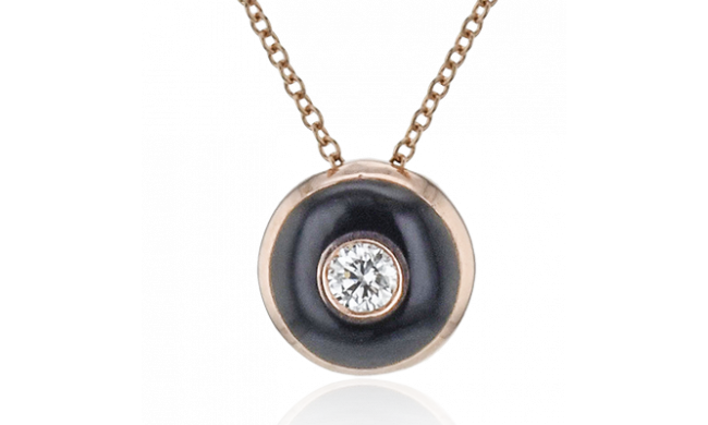 Simon G. Pendant 18k Gold (Rose) 0.11 ct Diamond - LP4800-18K