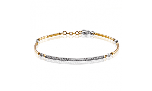 Simon G. Bracelet 18k Gold (White, Yellow) 0.48 ct Diamond - MB1572-Y-18K