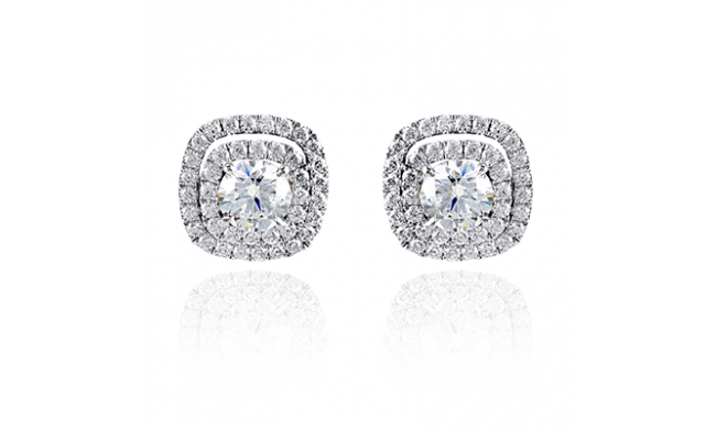 Simon G. Earring 18k Gold (White) 1.4 ct Diamond - ME1561-18K