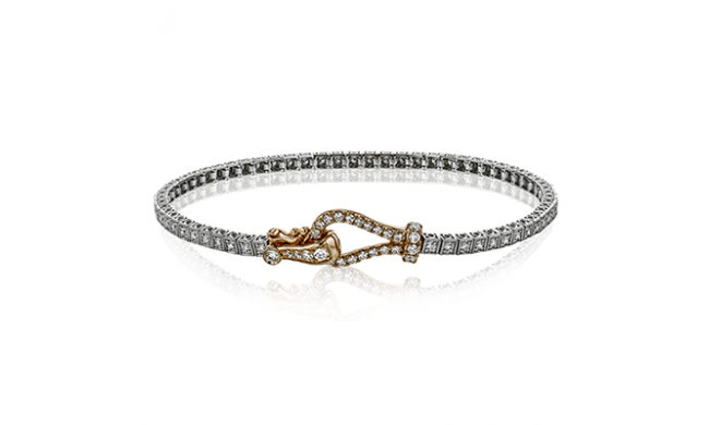 Simon G. Bracelet 18k Gold (Rose, White) 1 ct Diamond - MB1733-R-18K