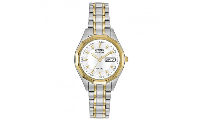 CITIZEN Eco-Drive Quartz Classic Ladies Watch Stainless Steel - EW3144-51A