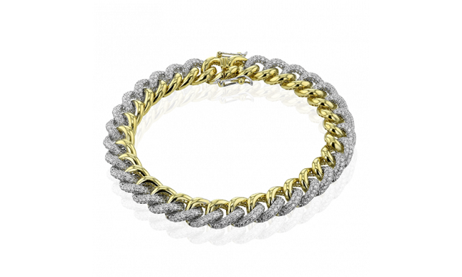 Simon G. Bracelet 18k Gold (White, Yellow) 3.63 ct Diamond - LB2419-18K2T