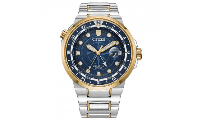 CITIZEN Eco-Drive Quartz Endeavor Mens Watch Stainless Steel - BJ7144-52L