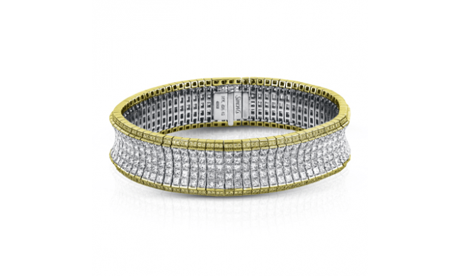 Simon G. Bracelet 18k Gold (White, Yellow) 20.63 ct Diamond - MB1720-18KWY