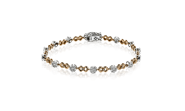 Simon G. Bracelet 18k Gold (Rose, White) 1.19 ct Diamond - LB2197-18K