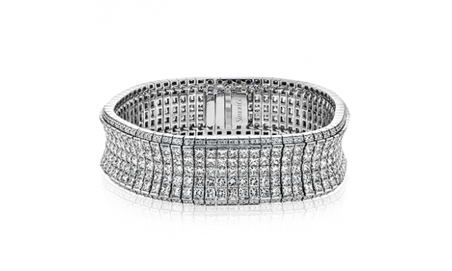 Simon G. Bracelet 18k Gold (White) 26.97 ct Diamond - MB1726-18K