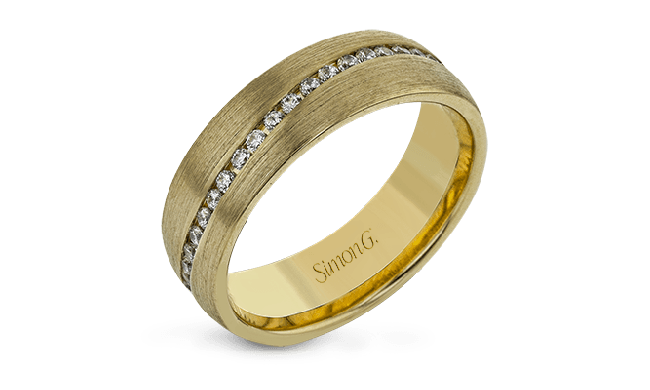 Simon G. Men Ring 14k Gold (Yellow) 0.46 ct Diamond - LL141-14K