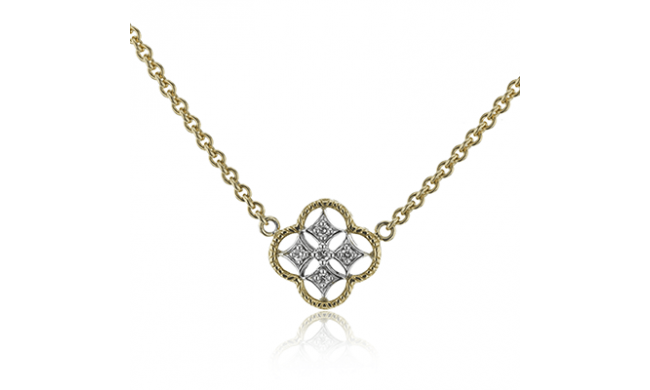 Simon G. Pendant 18k Gold (White, Yellow) 0.04 ct Diamond - LP4600-18K