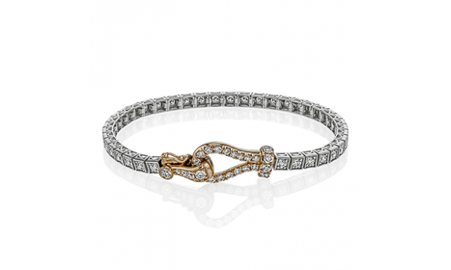 Simon G. Bracelet 18k Gold (Rose, White) 3 ct Diamond - MB1723-R-18K